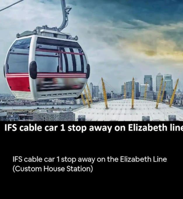 Snuggle Inn - Riverside Apartments - Views Over Looking London River Thames, Close To O2 Arena, London Excel, London City Airport, Thames Clipper- River Boat Service, Woolwich Ferry, Onsite Parking, Twin Room Option Available 외부 사진